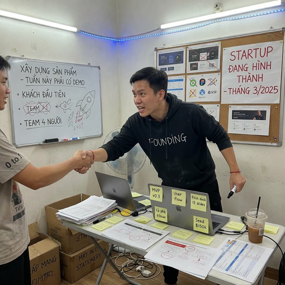 Khóa học Từ Ý Tưởng Đến Startup Lý Tưởng