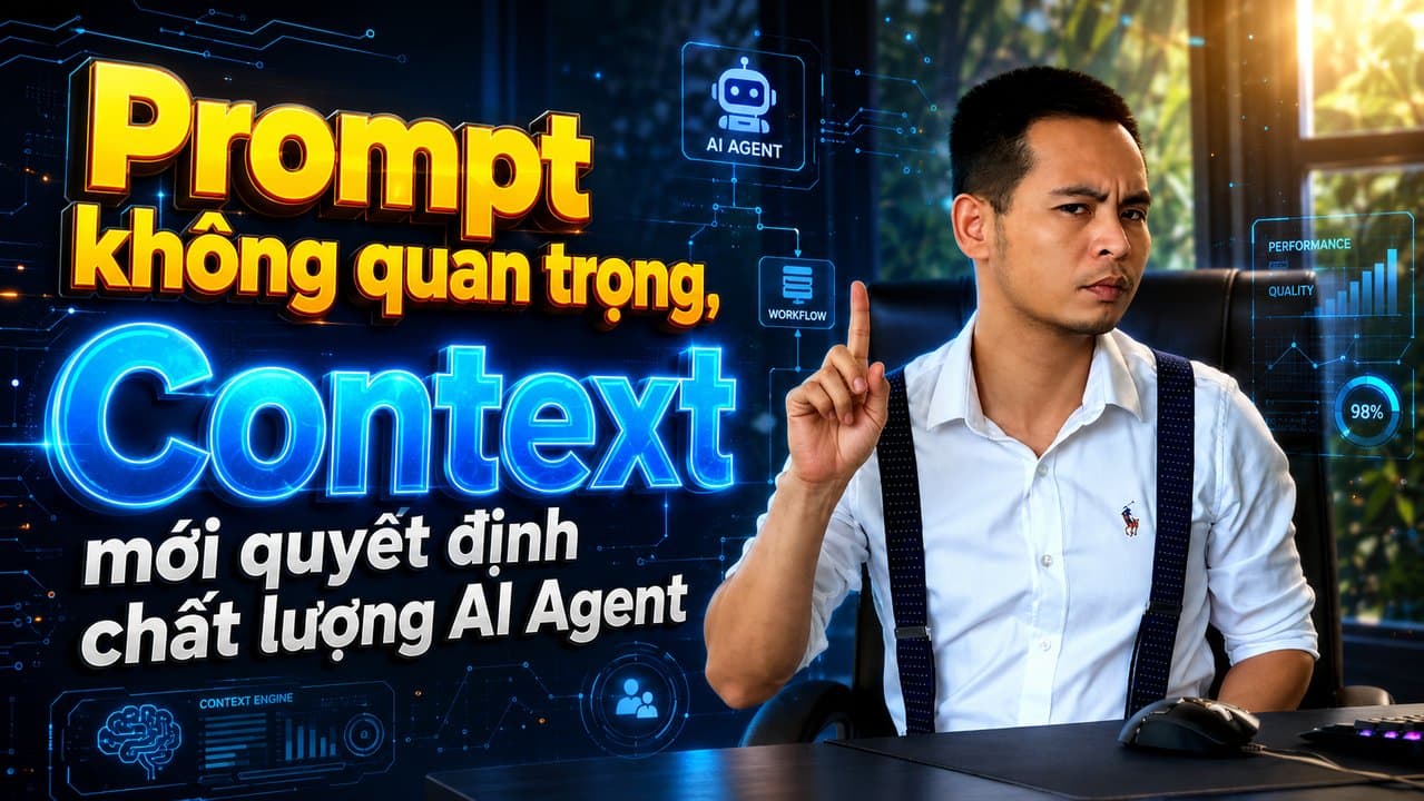 Tại sao AI Agent thất bại: Context quan trọng hơn Prompt