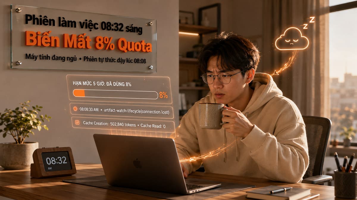 Khi Phiên Nằm Im Vẫn Đốt Token