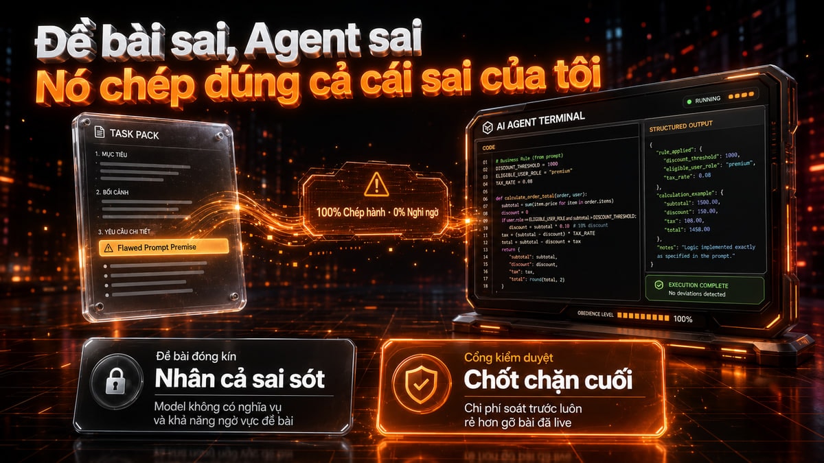 AI Khuếch Đại Cái Đúng Và Khuếch Đại Cả Cái Sai Của Tôi