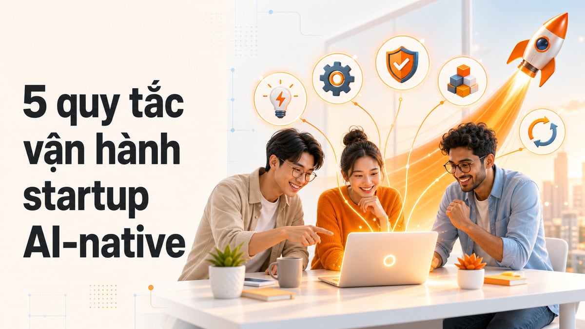 5 quy tắc vận hành startup AI-native với Claude Code