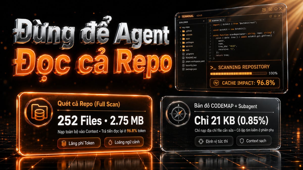 Đừng để Agent đọc cả repo