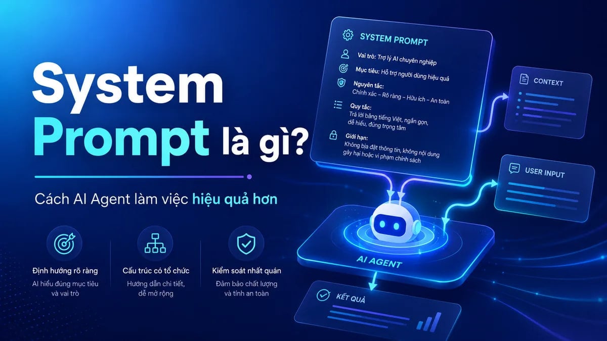 System Prompt là gì và vì sao bạn nên dùng khi làm việc với AI Agent?