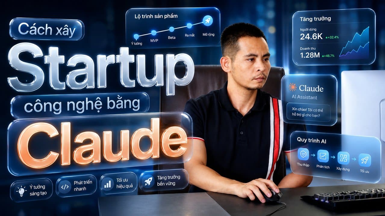 Cách Xây Startup Công Nghệ Bằng Claude: Bài Học Từ Emergent