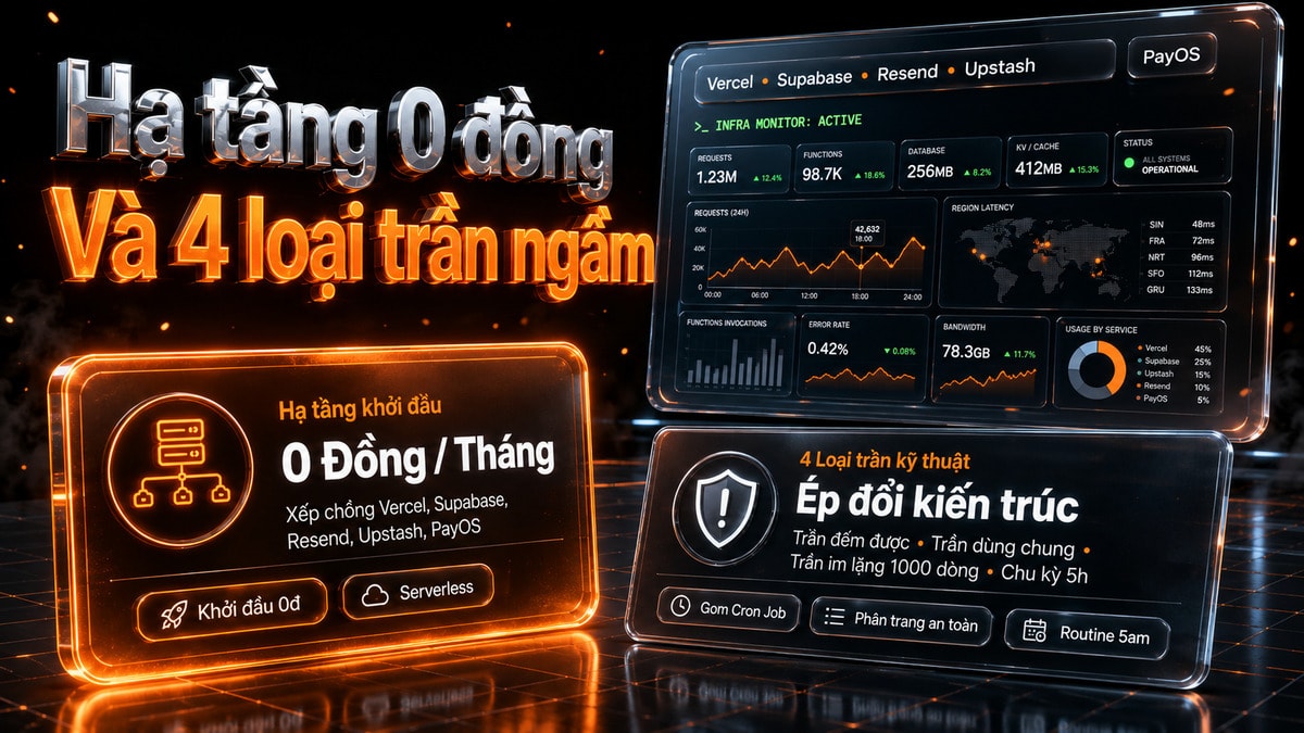 Hạ Tầng 0 Đồng Và Bốn Loại Trần Ép Bạn Viết Lại Code